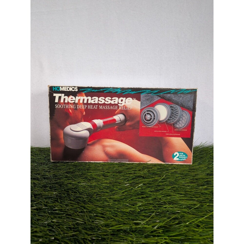 HOMEDICS THERA MASSAGE VIBRATING SOOTHING HEAT MASSAGE RELIEF Wand